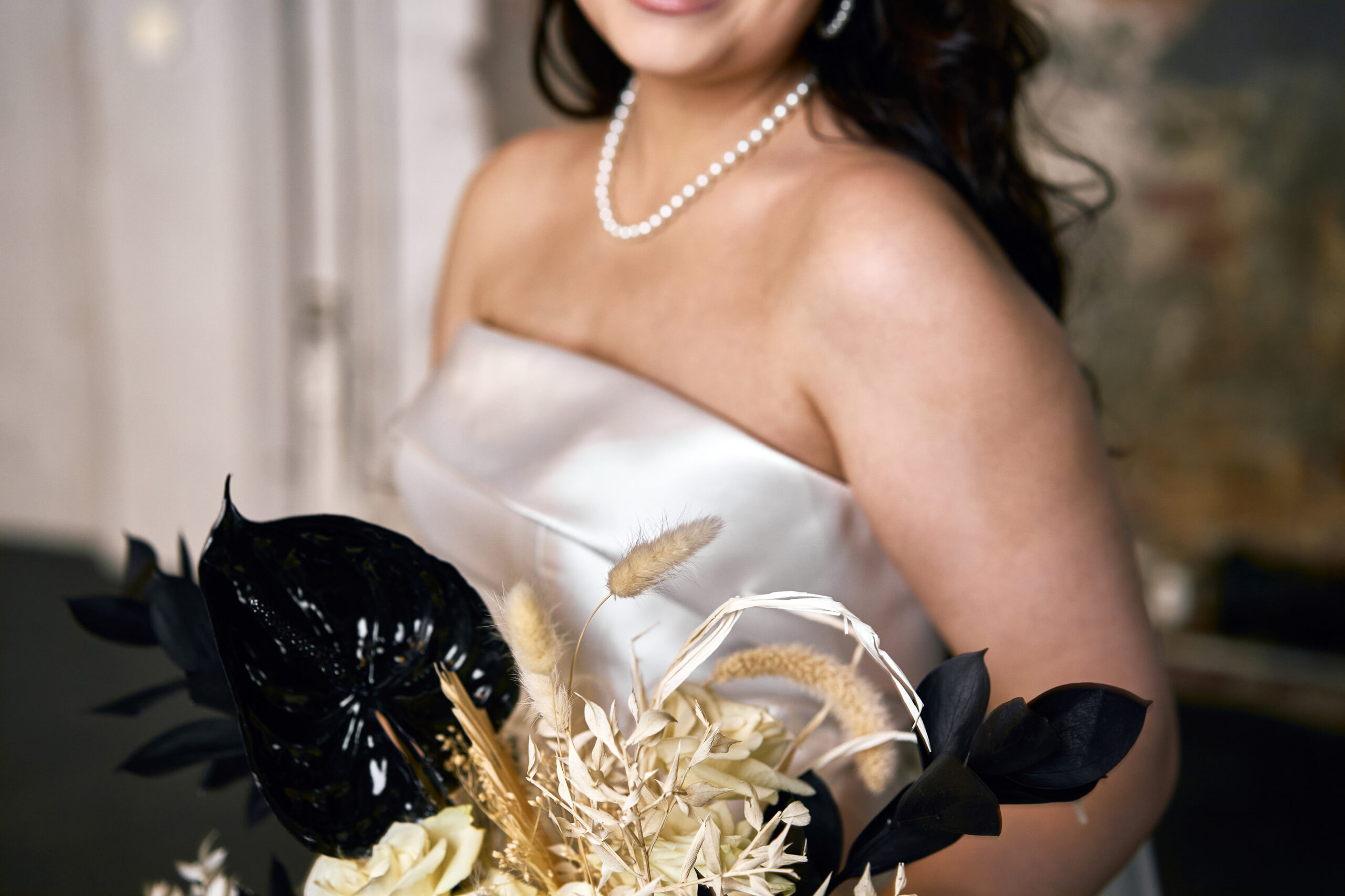 Emily, mikado satiini hääpuku - Image 7