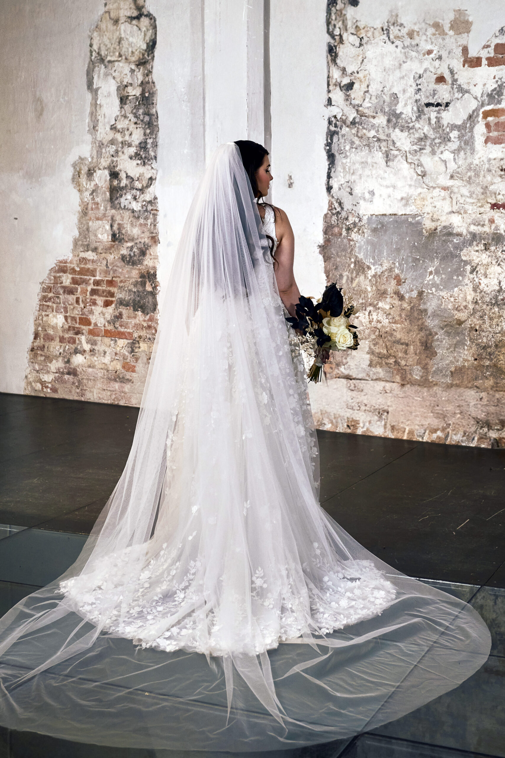 Ellen, 3D-pitsi häämekko - Image 5