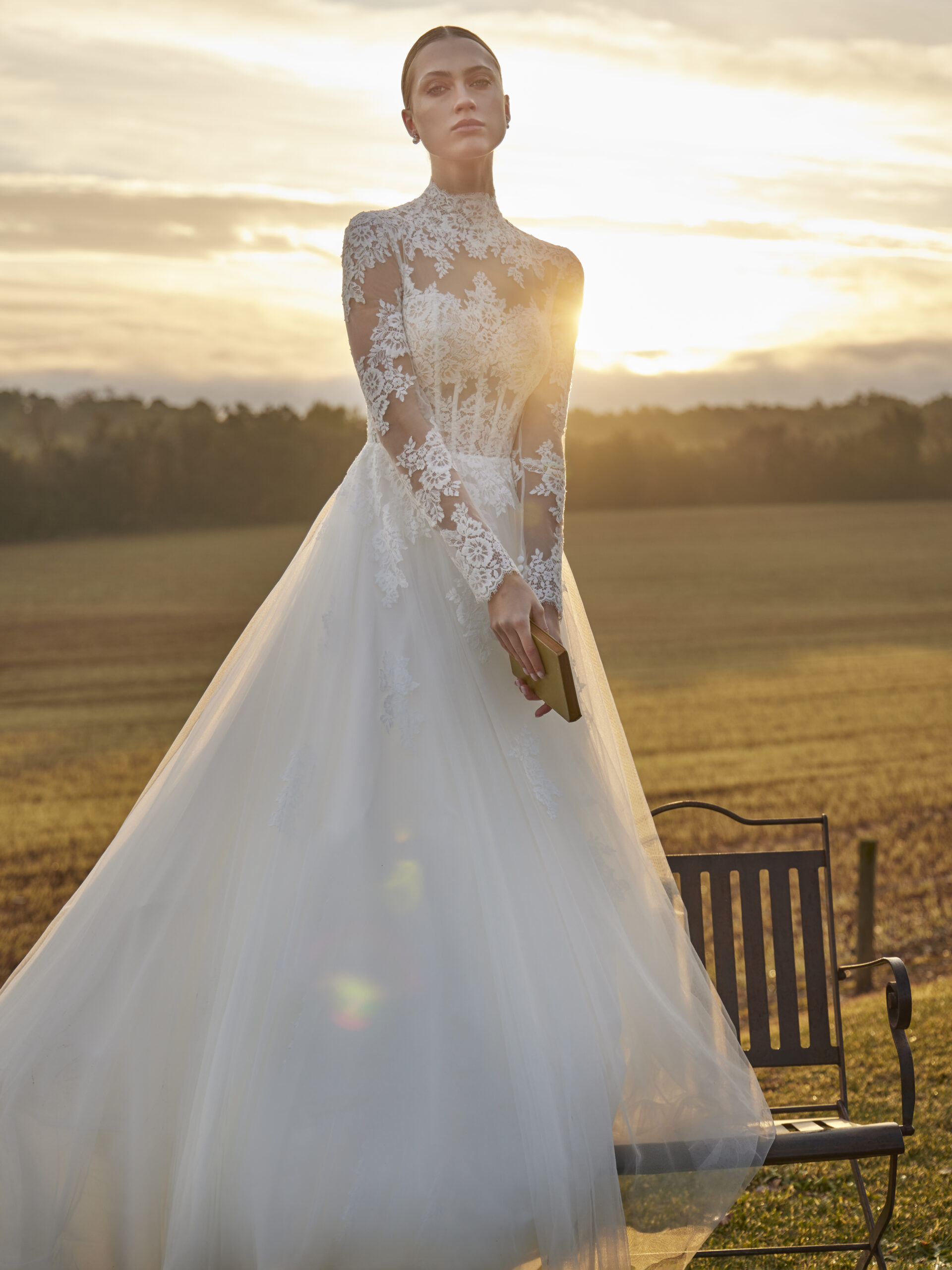 pitsinen prinsessamallinen häämekko hääpukuliike turku kristi bridal